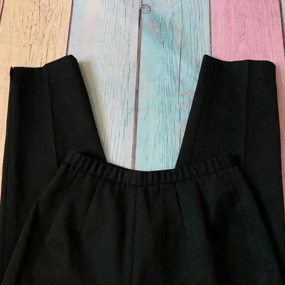 Black high waist wool trousers - Picture 7 of 7